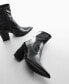 ფოტო #5 პროდუქტის Women's Pointy Elasticated Ankle Boots