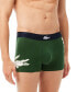 ფოტო #10 პროდუქტის Men's 3pk. Regular-Fit Big Croc Logo Trunk Underwear