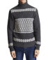 Фото #1 товара Paisley & Gray Winter Cable Wool-Blend Turtleneck Sweater Men's