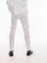 Фото #8 товара Topman slim leg stripe suit trouser