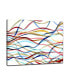 Фото #2 товара 'Ribbon' Abstract Canvas Wall Art, 20x30"