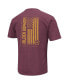 Men's Maroon Minnesota Golden Gophers OHT Military-Inspired Appreciation Flag 2.0 T-shirt