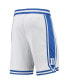 Фото #4 товара Men's White Duke Blue Devils Limited Basketball Shorts
