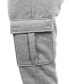 ფოტო #4 პროდუქტის Women's Heavyweight Loose Fit Fleece Lined Cargo Jogger Pants Set, 2 Pack