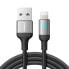 Фото #1 товара Kabel przewód iPhone USB - Lightning do szybkiego ładowania A10 Series 2.4A 2m czarny