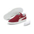 Фото #10 товара Puma Suede Classic XXI 37491506 Mens Red Suede Lifestyle Sneakers Shoes