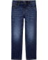 Фото #4 товара Kid Dark Wash Husky-Fit Classic Jeans 5H