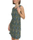 Women's Paisley Sleeveless Shift Dress