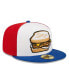 Фото #3 товара Men's Delmarva Shorebirds Scrapple Theme Night 59FIFTY Fitted Hat