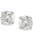 ფოტო #3 პროდუქტის Diamond Stud Earrings (1/4 ct. t.w.) in 14k White Gold