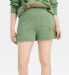 Фото #2 товара Desert Dreamer Women's Pull On Shorts Green Be Kind To Nature Graphic Size XXL