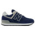 Кроссовки New Balance 574 Core для детей Бело-синий, 29 - фото #2