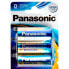 PANASONIC 1x2 Evolta Mono D LR 20 LR20EGE/2BP Batteries