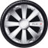 J-Tec J13586 Set of 13-Inch / 33-cm Wheel Trims in Silver and Chrome