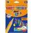 Фото #1 товара Цветные карандаши BIC разноцветные 18 предметов
