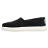 Фото #3 товара TOMS Alpargata Mallow Slip On Womens Black Sneakers Casual Shoes 10016741