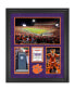 Фото #1 товара Clemson Tigers Memorial Stadium Framed 20'' x 24'' 3-Opening Collage