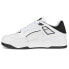 Puma Slipstream Lace Up Mens Black, White Sneakers Casual Shoes 38854901