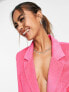 Vero Moda – Eleganter Cord-Anzugblazer in Pink, Kombiteil