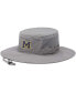 Фото #1 товара Men's and Women's Gray Michigan Wolverines Bora Bora Booney II Omni-Shade Hat