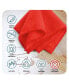 Фото #2 товара Super Soft Multipurpose Microfiber Washcloth Towels - 24 Bulk Pack