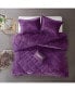 Felicia Velvet Comforter Set Фиолетовый, 1 Count - фото #9