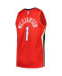 ფოტო #2 პროდუქტის Men's Zion Williamson Red New Orleans Pelicans Swingman Player Jersey - Statement Edition