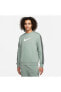 Фото #1 товара Толстовка Nike Мужская Зеленая Erkek Yeşil Sweatshirt