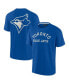 ფოტო #2 პროდუქტის Men's and Women's Royal Toronto Blue Jays Super Soft Short Sleeve T-shirt