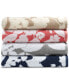 Фото #2 товара Sanders Floral Antimicrobial Cotton Bath Towel, 30" x 56"