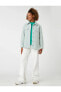 Фото #10 товара Куртка Koton Oversize Shirt Collar Long Sleeve Pocket Detail
