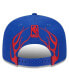 Фото #4 товара Men's Royal Philadelphia 76ers 2024 NBA All-Star Game Rally Drive Flames 9FIFTY Snapback Hat