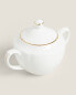 Фото #3 товара Bone china sugar bowl with rim