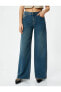 Фото #30 товара Bol Kalıp Düz Paça Kot Pantolon Pamuklu Cepli - Loose Straight Fit Jean