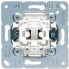JUNG 531 U - Pushbutton switch - 1P - Metallic,White - 250 V - 10 A
