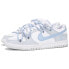 Фото #4 товара 【定制球鞋】 Nike Dunk Low "Pure Platinum" Vibe风 高街 英文 低帮 板鞋 男款 灰蓝 / Кроссовки Nike Dunk Low DV0831-101