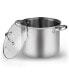 Stockpot with Lid, Basics Stainless Steel Soup Pot, 12-Quart