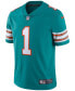 Фото #3 товара Men's Tua Tagovailoa Aqua Miami Dolphins Alternate Vapor Limited Jersey