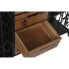Фото #3 товара Тумба с ящиками Home ESPRIT Коричневый Чёрный Металл Ель Loft 122,5 x 32,5 x 74 cm