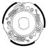 Фото #1 товара BRENTA MOTO Brenta 2005R Clutch Cover Gasket