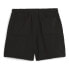 Puma Downtown High Waist Shorts Womens Black Casual Athletic Bottoms 62435501