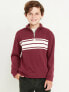 Фото #1 товара French Rib Quarter-Zip Sweater for Boys