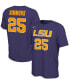 Фото #1 товара Men's Ben Simmons Purple LSU Tigers Retro Alumni Basketball Jersey T-shirt