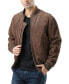 ფოტო #2 პროდუქტის Men WWII Suede Leather Tanker Jacket - Tall