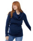 ფოტო #1 პროდუქტის Maternity Cowl Neck Tunic Sweater