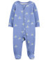 Фото #26 товара Baby 2-Pack Zip-Up PurelySoft Sleep & Play Pajamas Preemie (Up to 6lbs)