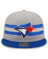 Men's Gray, Royal Toronto Blue Jays Band 9FIFTY Snapback Hat