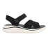 Фото #1 товара Easy Spirit Ashen Platform Womens Black Casual Sandals E-ASHEN2-001