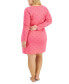 ფოტო #2 პროდუქტის Plus Size Cotton Lace-Trim Nightgown, Created for Macy's