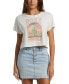 Фото #3 товара Juniors' Saguaro Graphic Cropped T-Shirt